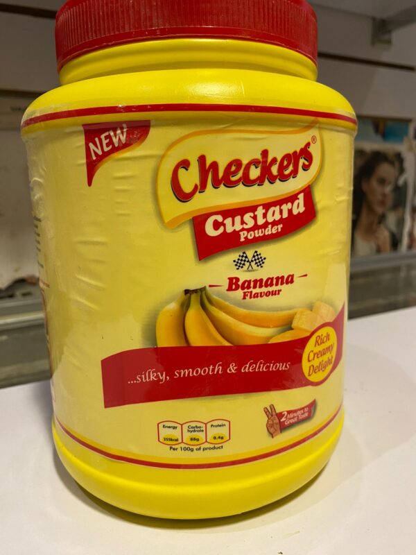 Checkers Custard Powder Banana flavor 2kg