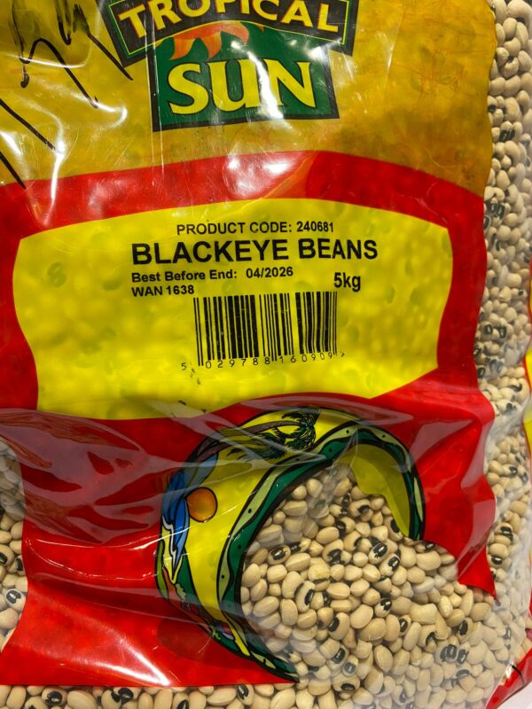 TROPICAL SUN BLACK EYE BEANS 5kg