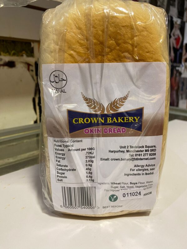 CROWN BAKERY BREAD