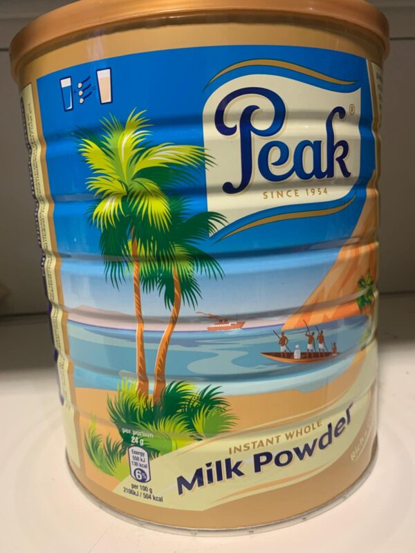 peak powder tin